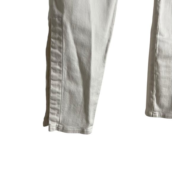 L’Agence White Side Slit High Rise Denim Skinny Jeans Size 25 - Picture 5 of 9